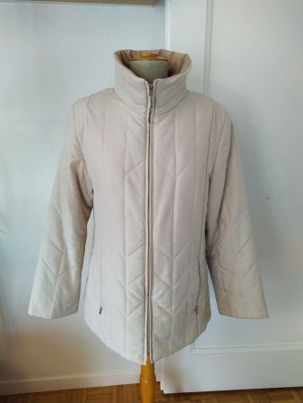Winterjacke (beige)