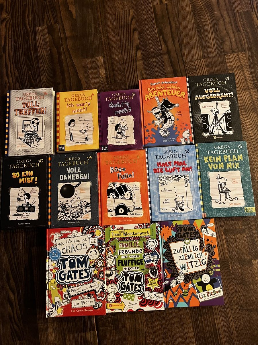 Livres: Gregs Tagebuch Büchersammlung  – D'occasion à Busswil BE par hol_n9n5