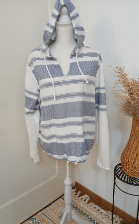 Hoodie/Oberteil ,Baumwolle, Gr. M-L