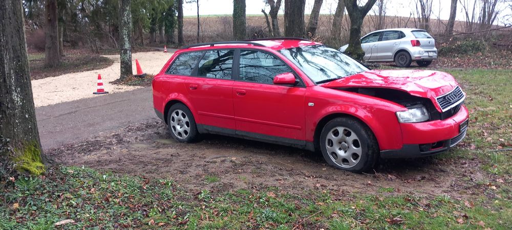 Audi A4 mit Unfallschaden