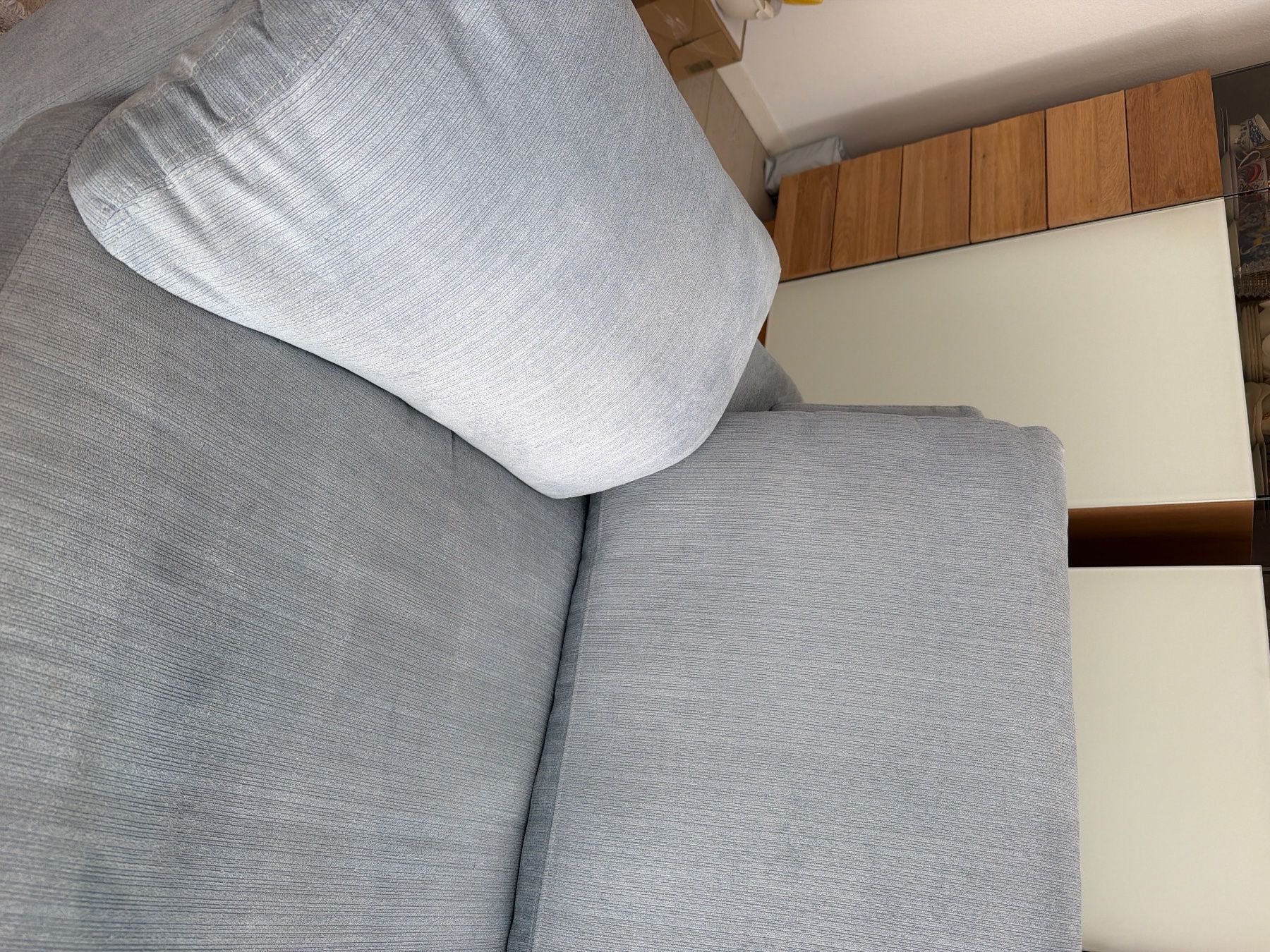 Sofas: Sofa light blue – D'occasion à Reinach BL par jam_y58v 2