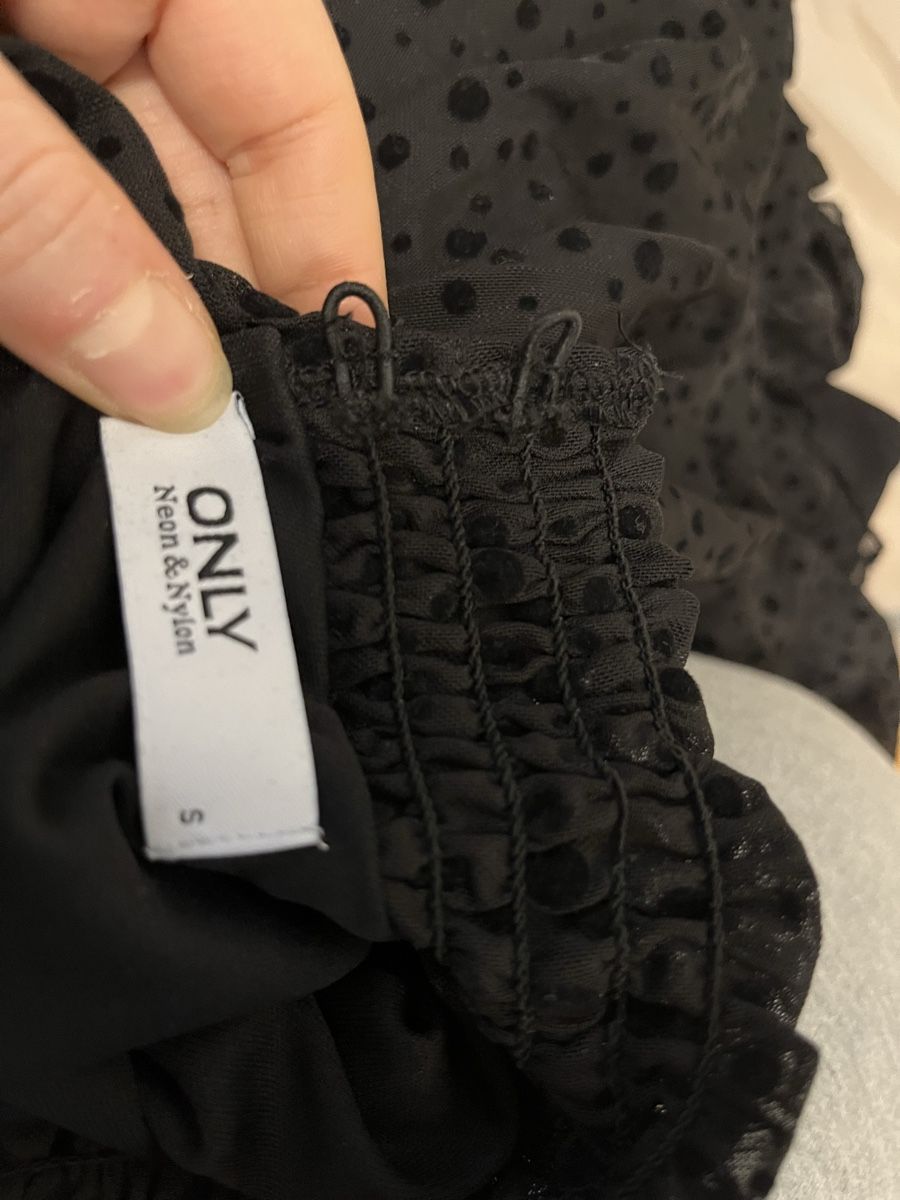Only Vestiti: Festliches Kleid schwarz, mit Samtpunkte, Gr. S – Nuovo (secondo la descrizione) da Arlesheim venduto da Eli_77 2