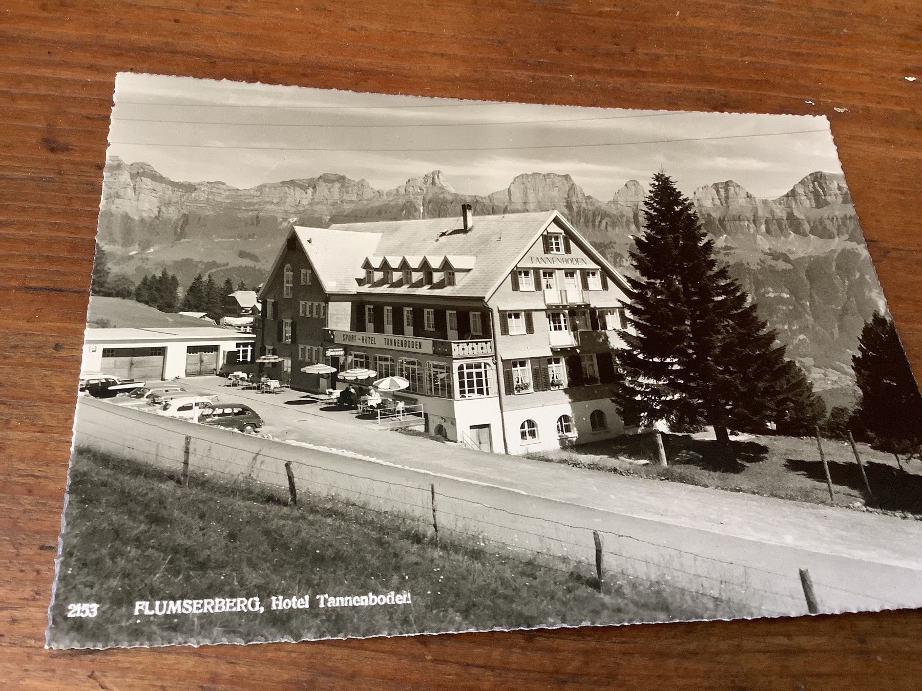 Cartoline postali: Flumsenberg Hotel Tannenboden – Usato da Flaach venduto da Monisoldshop