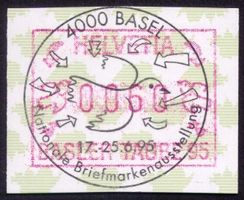 ATM 10_SONDER-VOLLSTEMPEL_Ausstellung BASLER TAUBE 1995