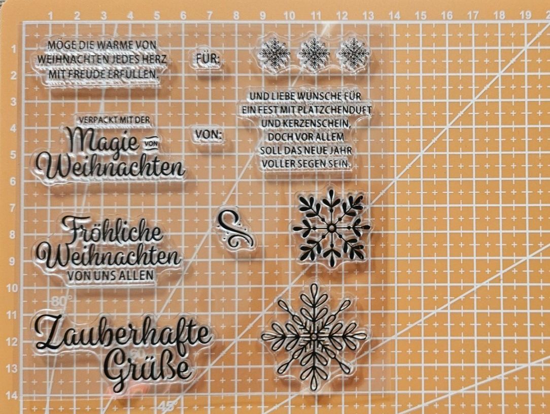 Timbri: Silikonstempel Nr.749, Weihnachten – Nuovo e nell'imballaggio originale da Gretzenbach venduto da Fliegepilz56 1