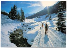 DAVOS Sertig Ski-Langlauf