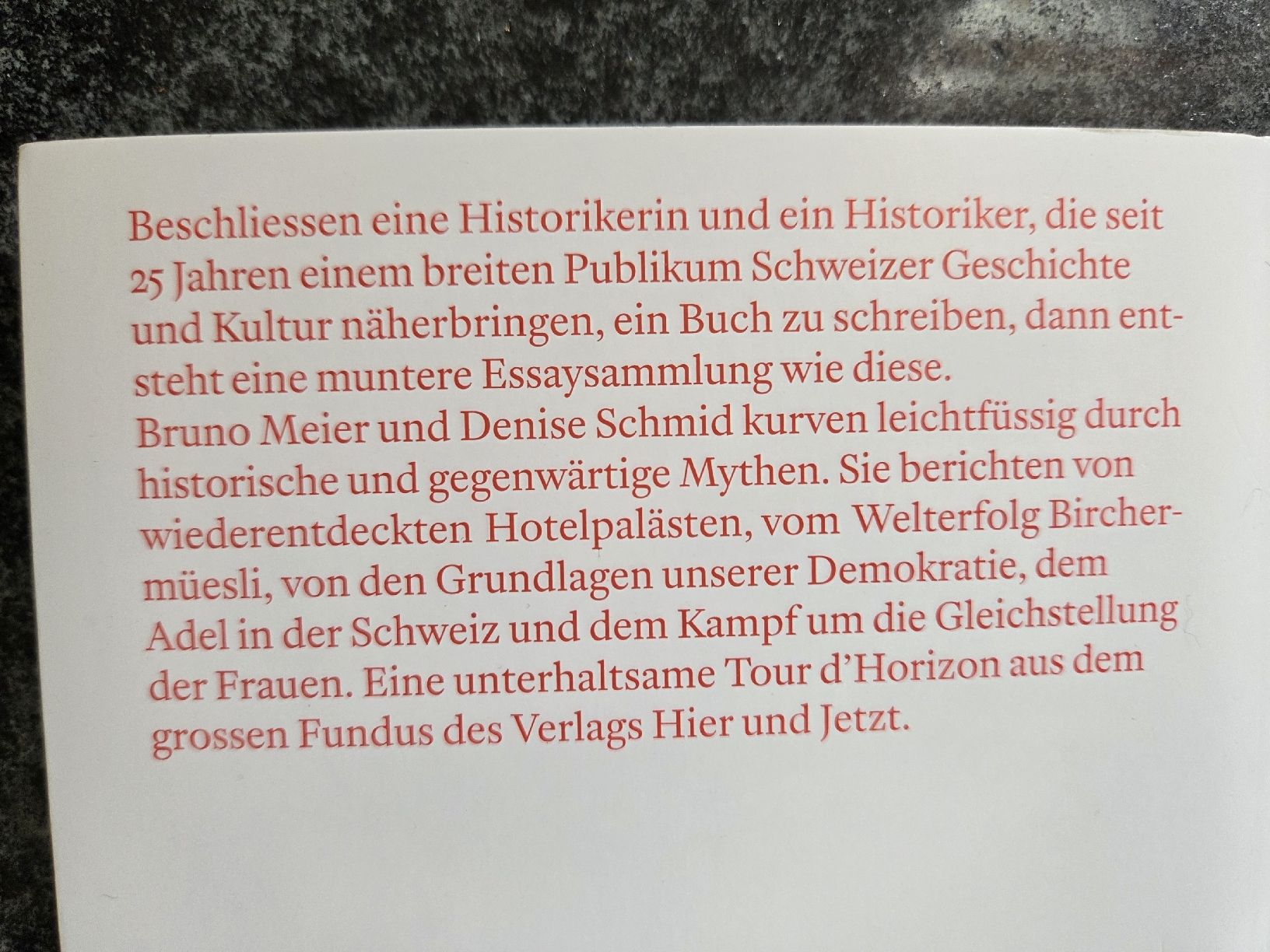 Libri: 25 x DIE SCHWEIZ, eine Zeitreise – Nuovo (secondo la descrizione) da Klosters venduto da Riva123 1