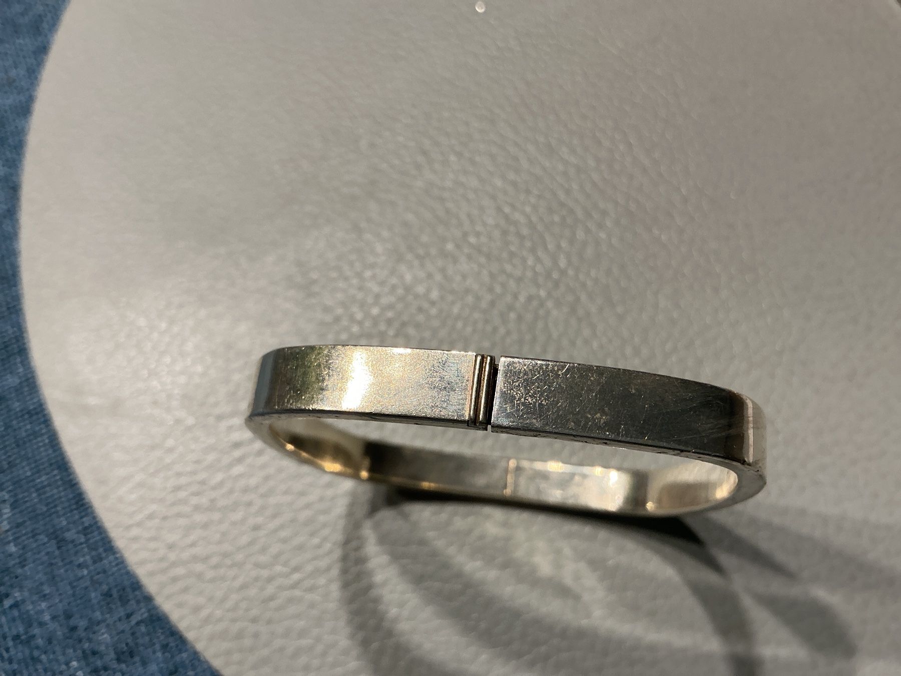 Armbänder & -reifen: Armreif Silber eckig – Gebraucht aus Wettingen von Andres54 3