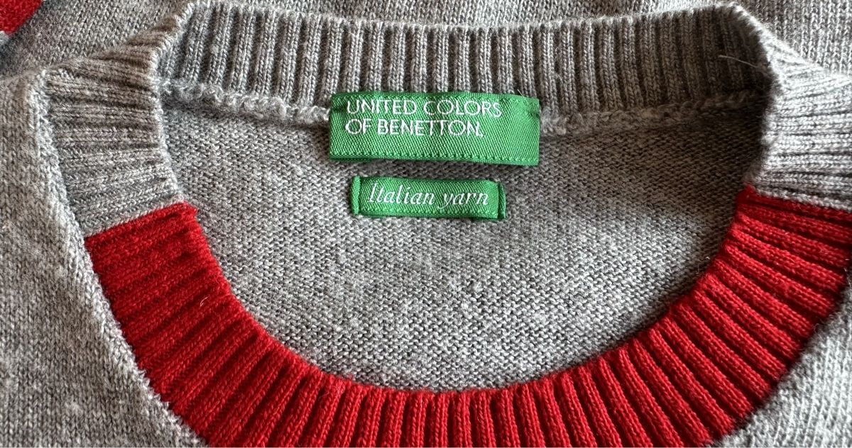 Benetton Maglioni & Felpe: Pull in misto cotone Benetton – Usato da Castel San Pietro venduto da Moregi 2