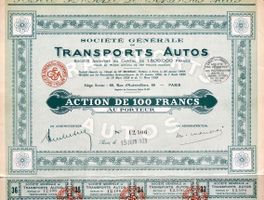 Societé Générale de Transports Autos SA, Paris - 1929