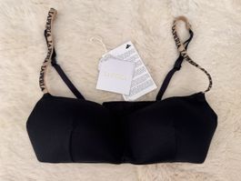La Perla Bandeau-BH – Schwarz – Gr. XS – Original