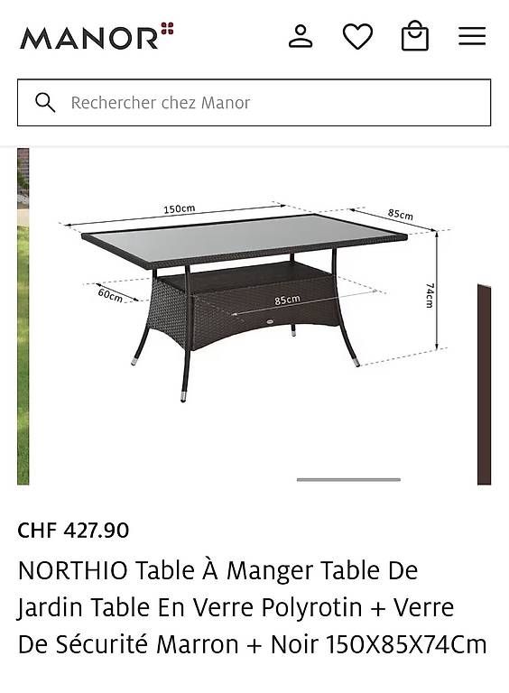: Table de jardin  – Usato da Les Paccots venduto da yul_j97h 4