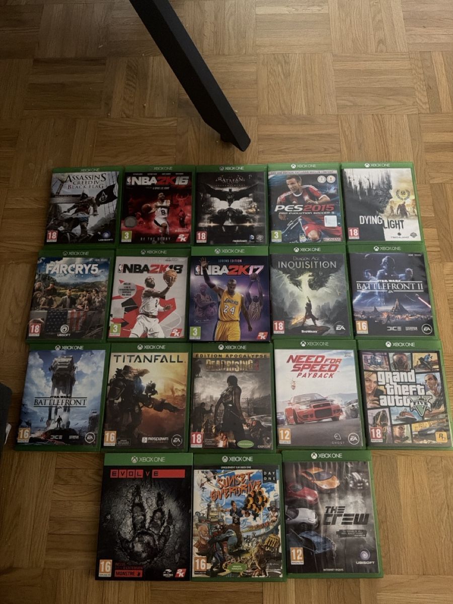 Spiele: 18 jeux XBOX ONE  – Gebraucht aus Estavayer-le-Lac von JPMendes27 1