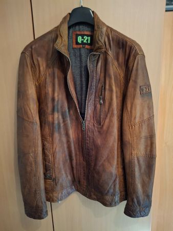 Herren Leder Jacke