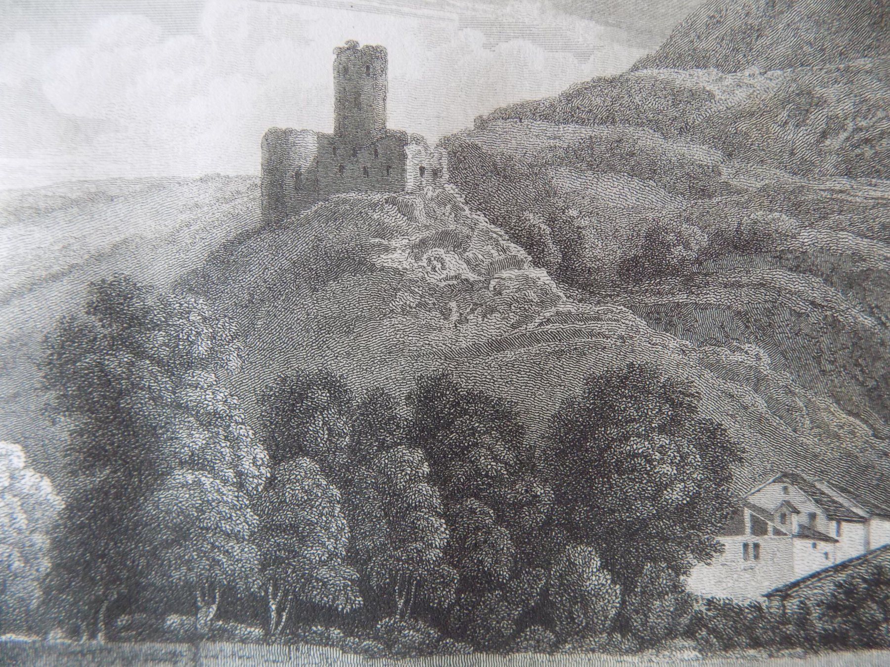 Stiche: Martigny old castel Valais – Gebraucht aus Risch von Antikfee 4
