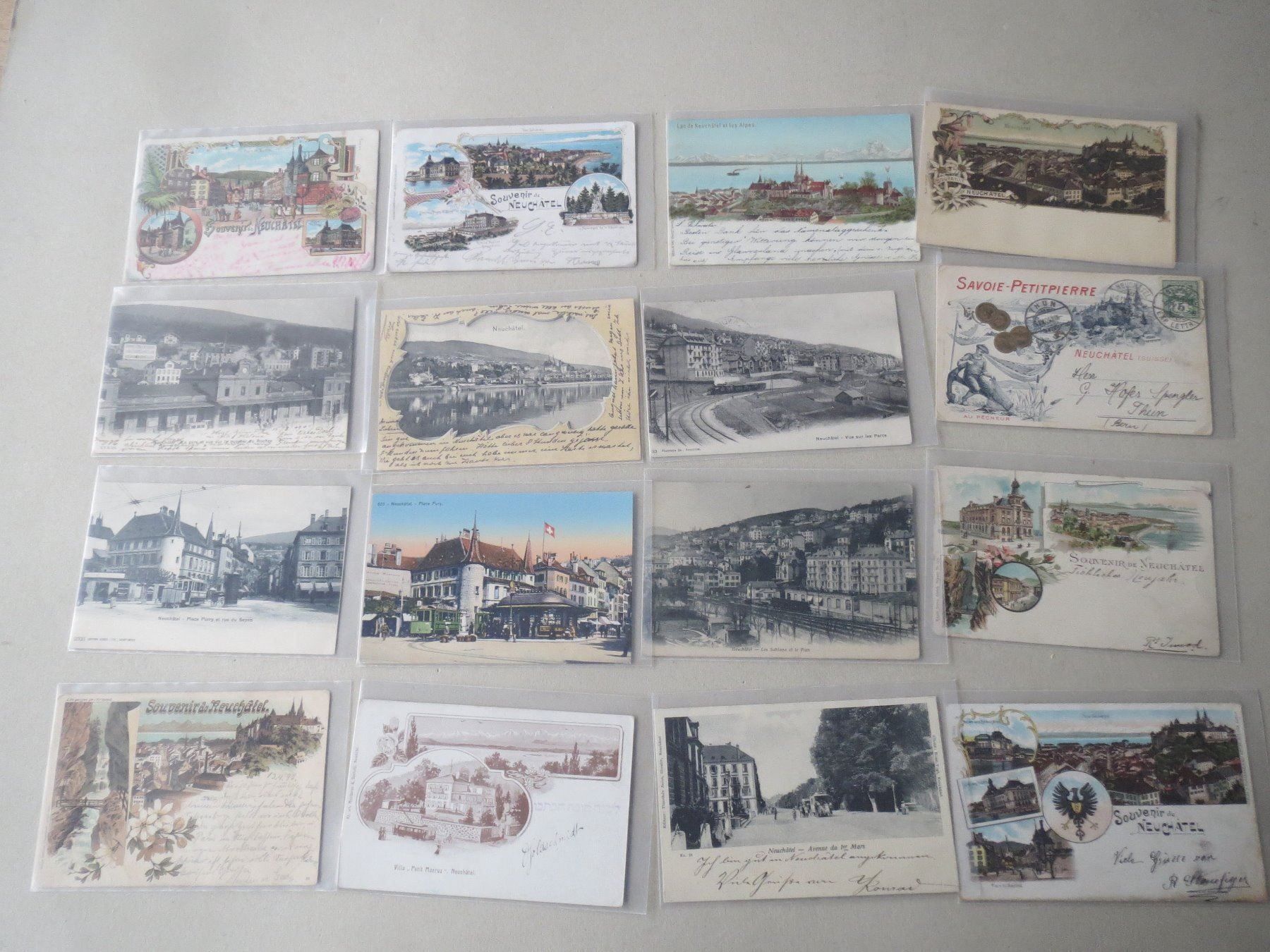 Cartoline postali: Neuchâtel, etwa 1350 alte Ansichtskarten – Usato da Tagelswangen venduto da Miski 1