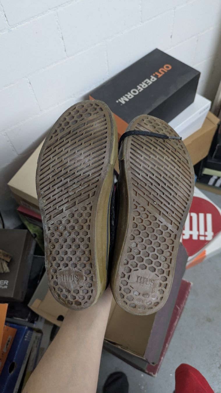 Herrenschuhe: TITUS Schuhe schwarz – Gebraucht aus Morgarten von rra_jvw7 2