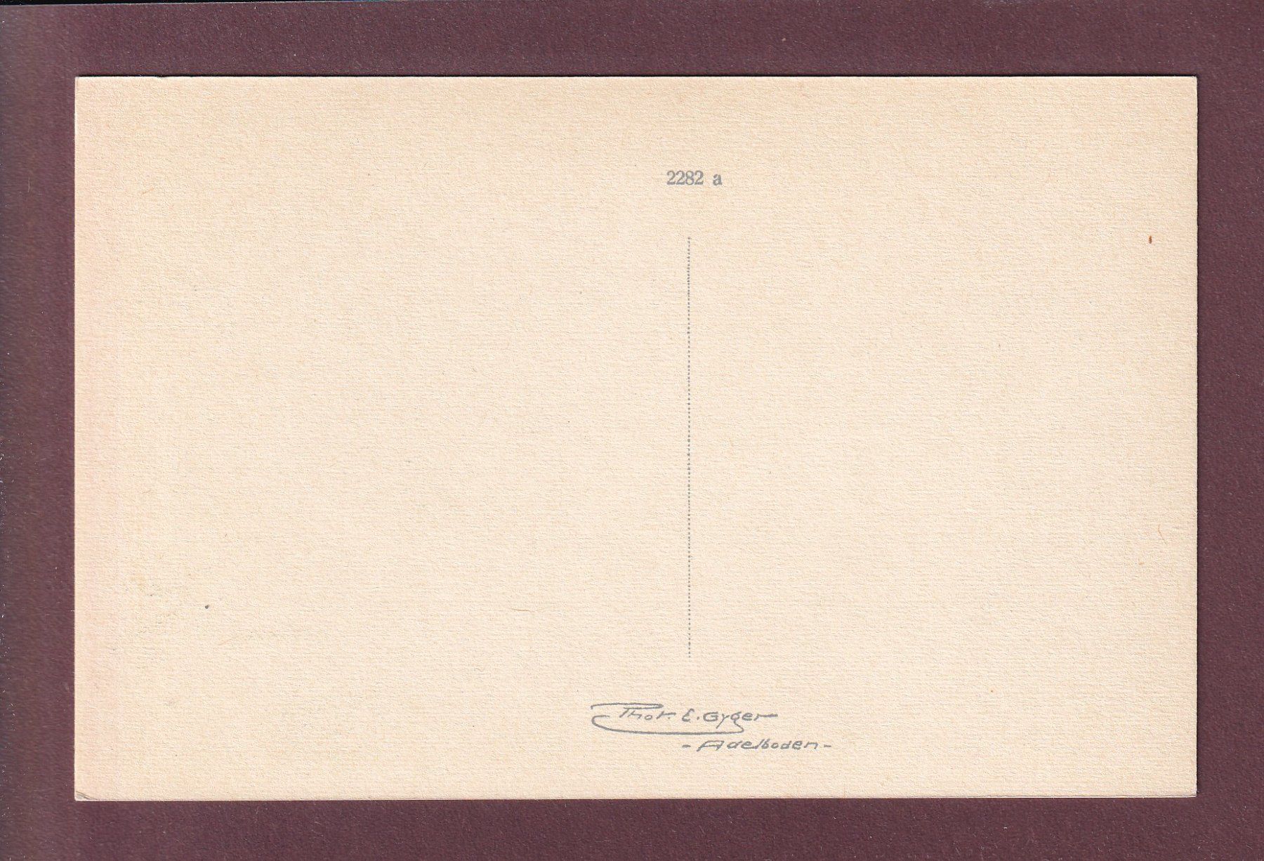 Cartoline postali: ADELBODEN - Steghorn - Wildstrubel - Fizer – Usato da Pully venduto da nicecards 1