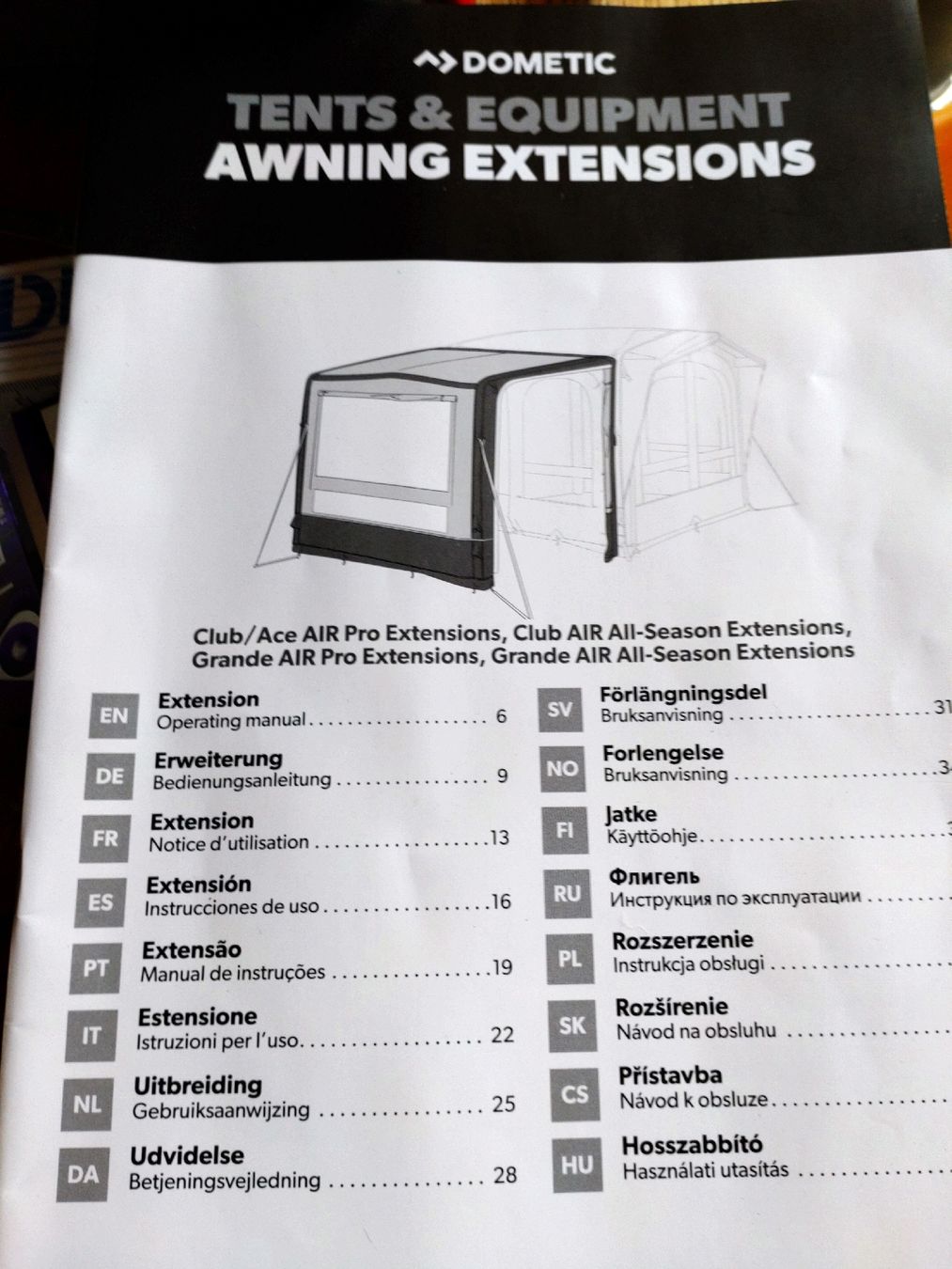 Dometic Verande & Tende da sole: DOMETIC GRANDE ALL SEASON EXT RH S – Nuovo (secondo la descrizione) da Rüschegg-Heubach venduto da joy_xqd9 1