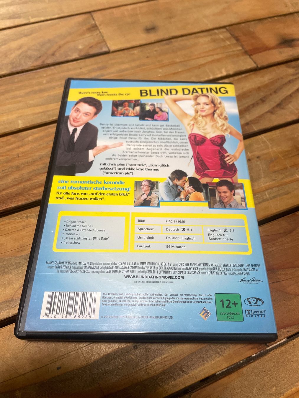 Alle DVDs: DVD blind dating (allemand) – Gebraucht aus moudon von faucheur2 1