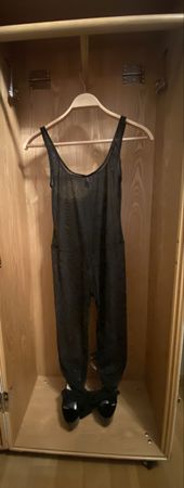 Fotostudio AUSVERKAUF Catsuit schwarz transparent Gr.38/M