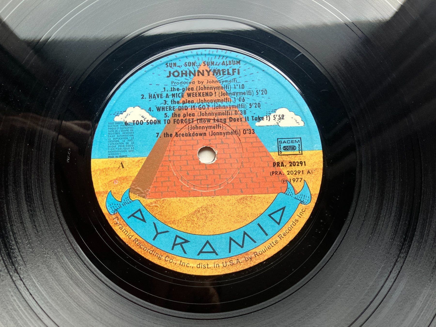 Dischi in vinile: Johnny Melfi's – Usato da Aarwangen venduto da Jukebox3 5