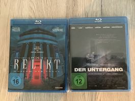 Blu-ray Filme "Das Relikt" und "Der Untergang" neu
