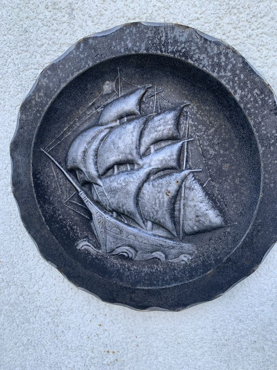 Toutes les décorations: Handgefertigt Wandteller Eisen Relief  – D'occasion à Rüschlikon par Brixen07 1