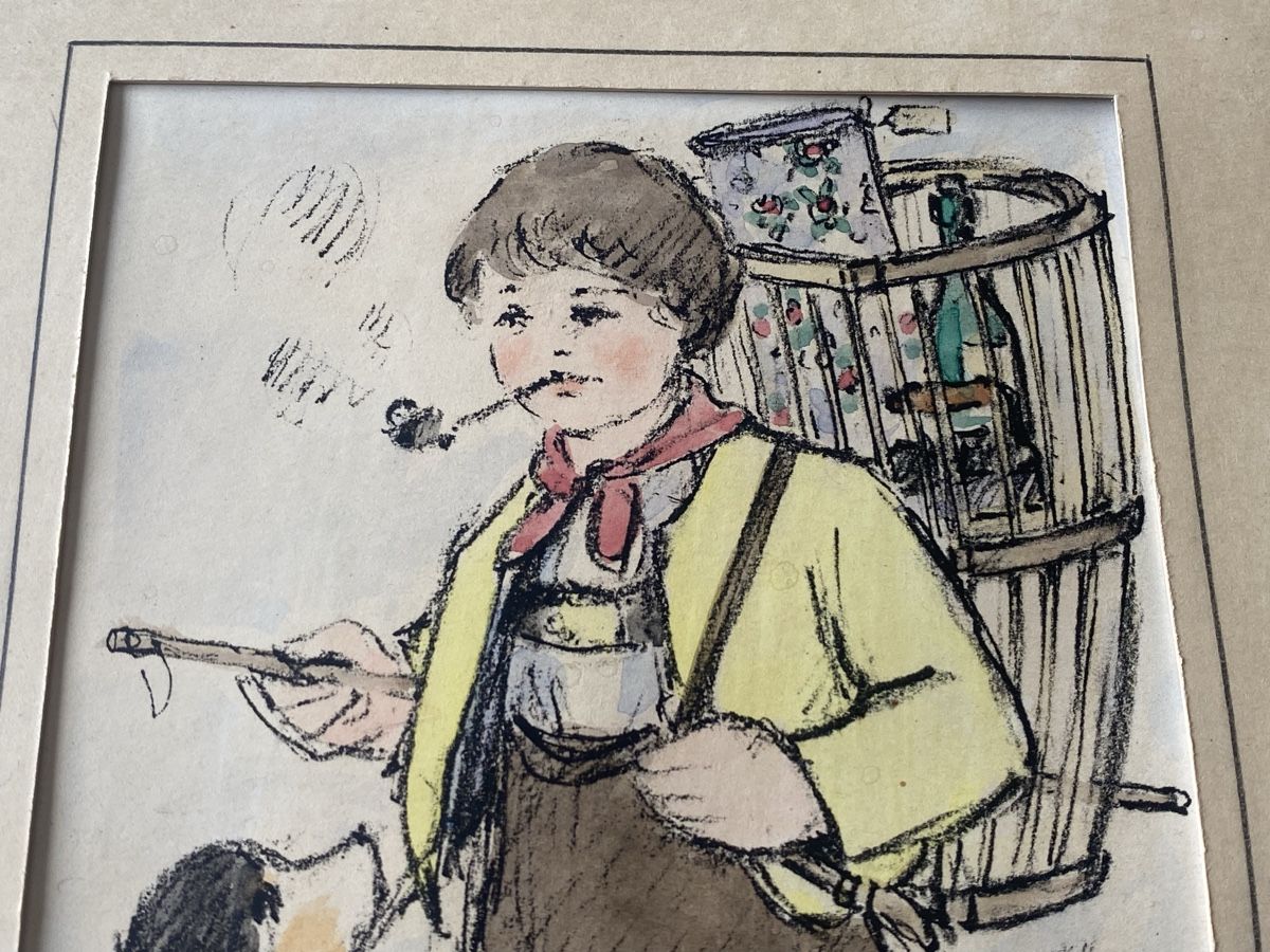 Grafica & Litografie: Adelbert Fässler Appenzell  – Usato da Mosnang venduto da Goldwasser 4