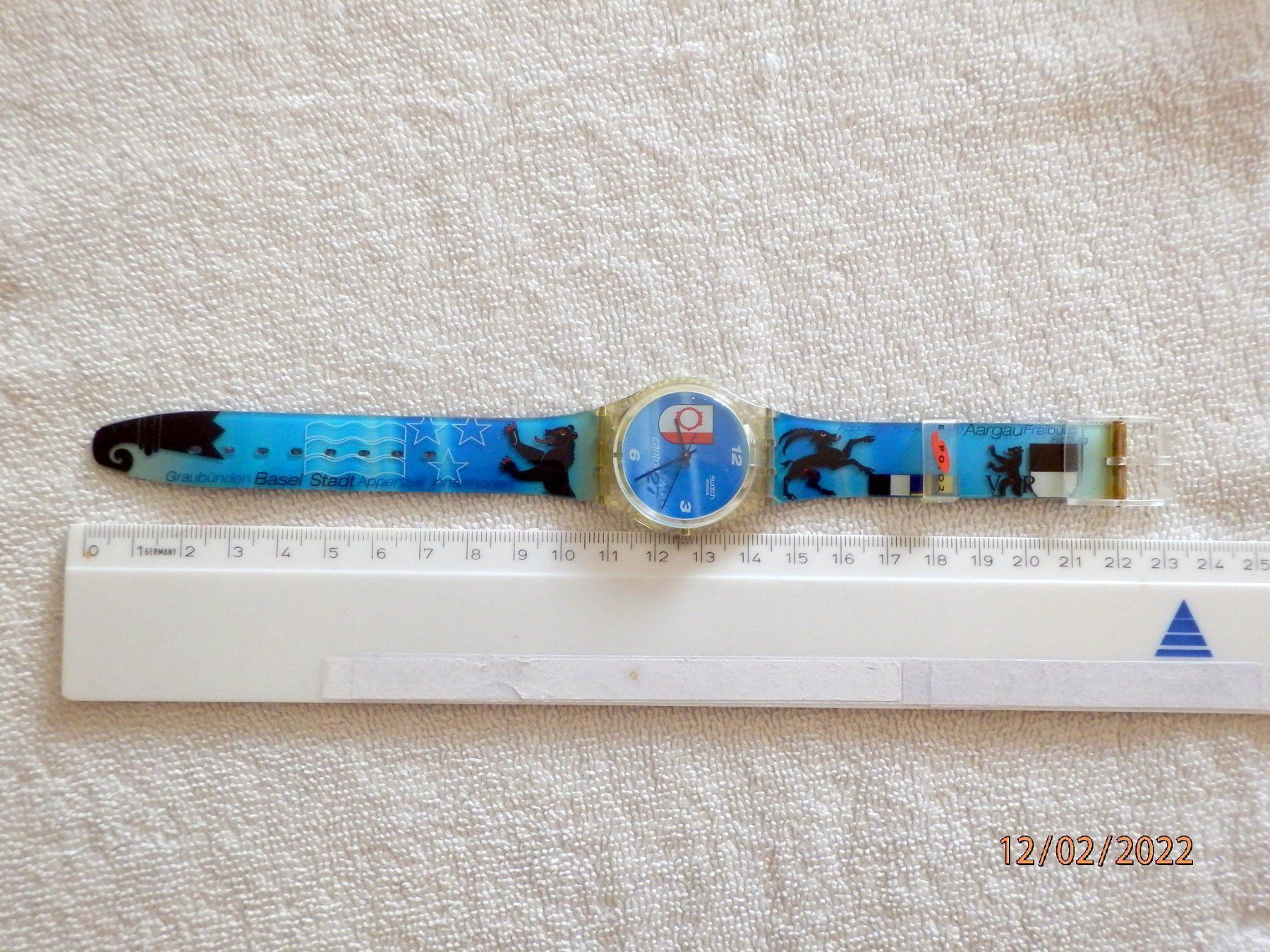 Swatch Orologi: Swatch 2002, Canton27, – Usato da Ueberstorf venduto da dinbau 4