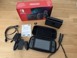 Nintendo Switch V1, including compatible SD card.