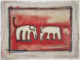 HANS INNEMEE (1951) Lithographie Handsigniert