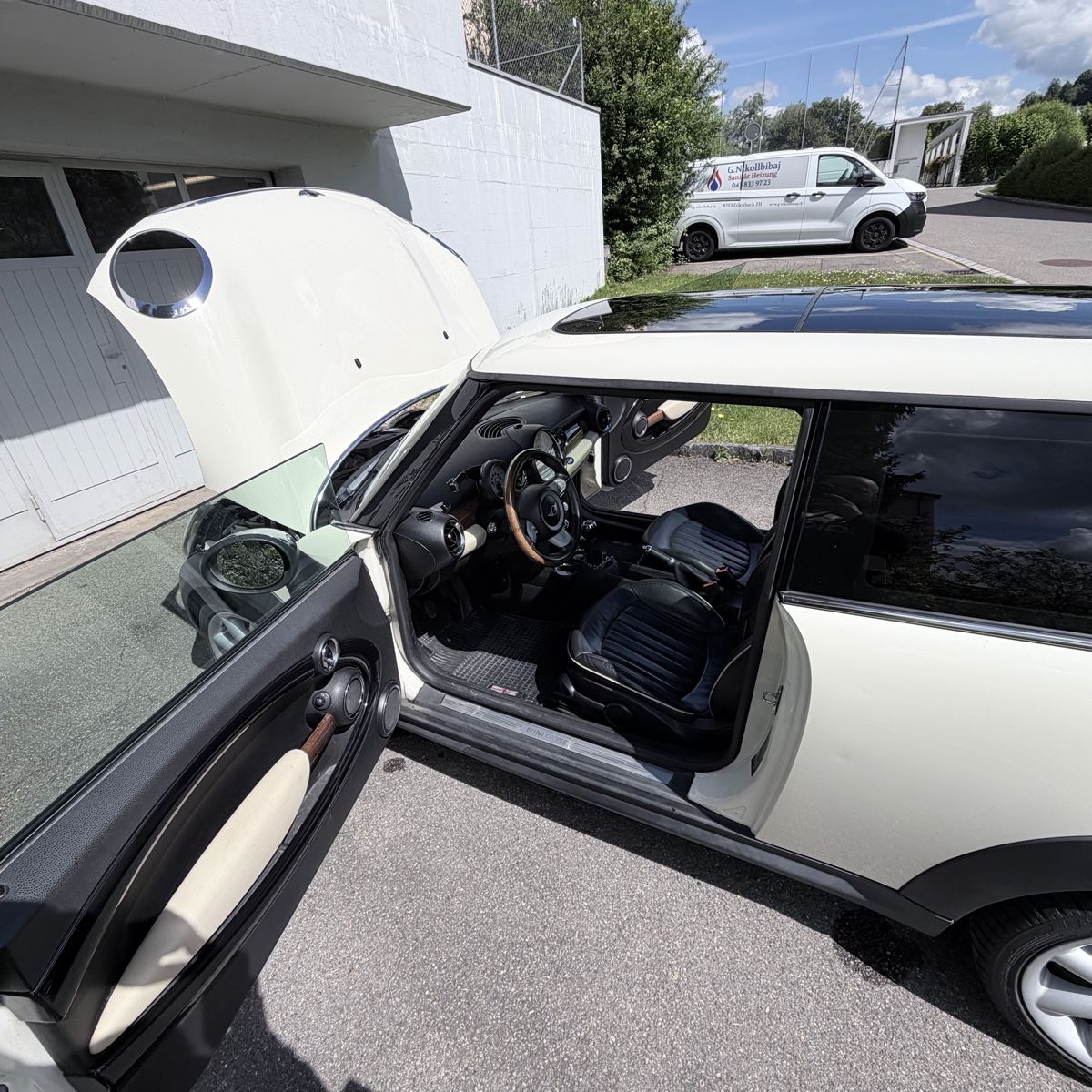 Mini Automobili: Mini Cooper D Weiss mit Leder gute Zustand – Usato da Gossau ZH venduto da 3dpl.ch 7