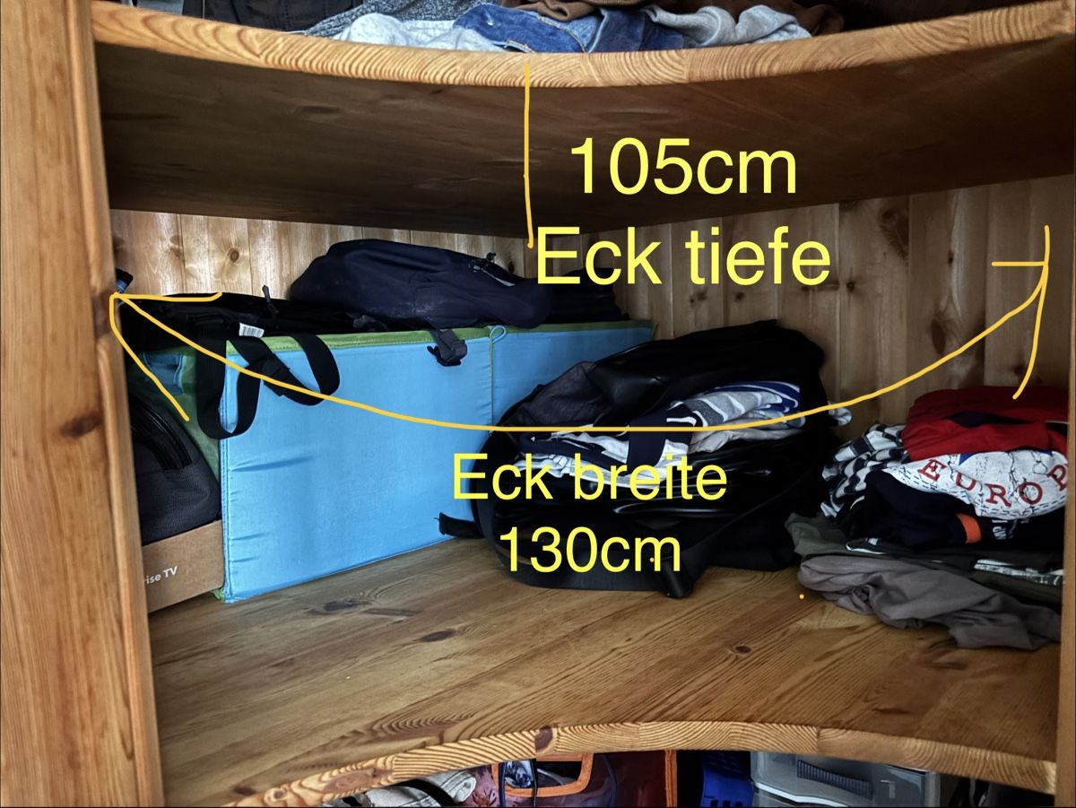 Armadi: Eckschrank Kiefer – Usato da Ormalingen venduto da Korghaus 6