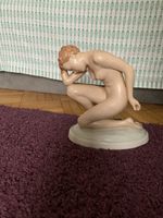 Royal Dux Bohemia, seltene Art Déco Figur, Porzelan