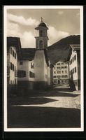 AK Bivio, Partie am Hotel Post, 1939