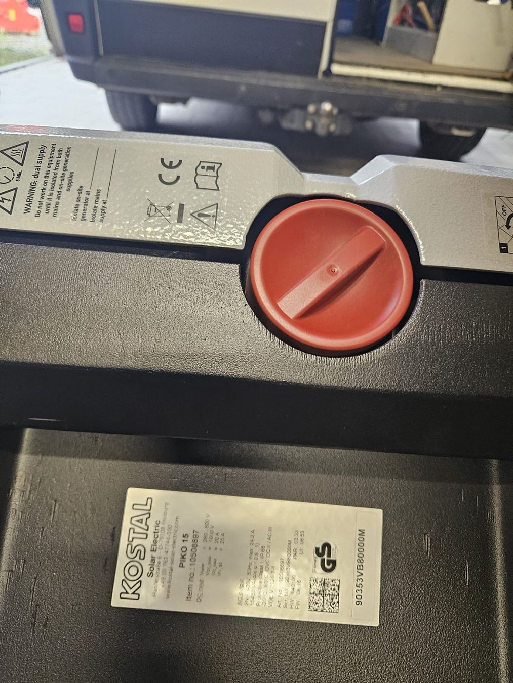 Kostal Inverter: Kostal Piko 15 Wechselrichter - mit Smartmeter – Usato da Staufen venduto da L.Ziltener 2