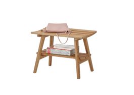 Schuhbank Sitzbank BANTRY Wildeiche massiv 60 x 45 cm