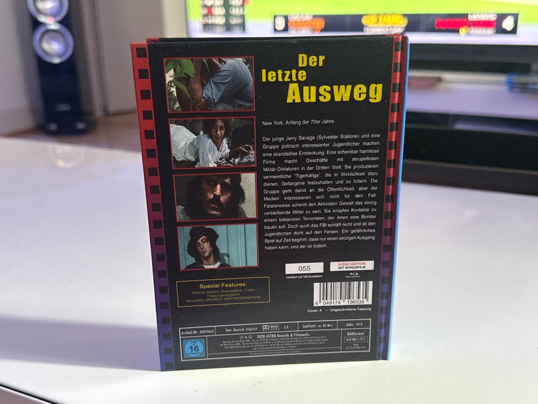 Tutti i DVDs: Der letzte Ausweg Blu-ray Mediabook – Nuovo (secondo la descrizione) da Allschwil venduto da meeresperle 1