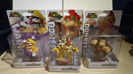 Amiibos Big Three (Bowser, Donkey Kong + Wario)