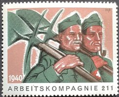 Soldatenmarke 2.WK, Arbeits Kompanie 211, Wi HD-Arb 19