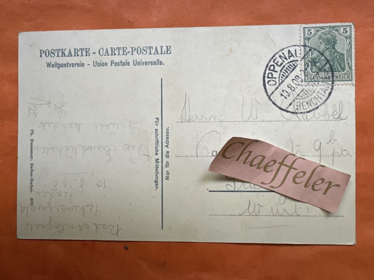 Cartes postales: Alte Ansichtskarte "Gruss aus Bad Antogast" 1908  – D'occasion à Zürich par Chaeffeler 1