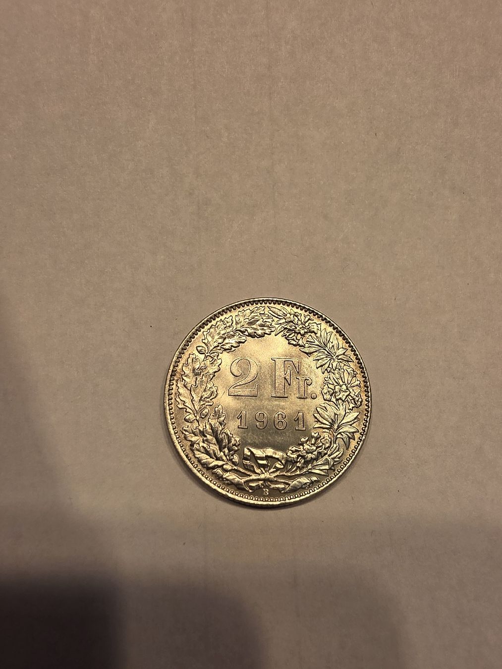 Tutti le monete: pièce argent 2chf 1961 – Nuovo (secondo la descrizione) da Fribourg venduto da yan_z5fr 1