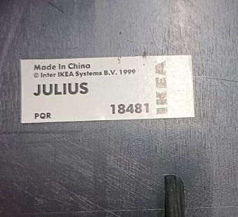 Ikea Sgabelli: Barhocker JULIUS, Schwarz – Usato da Romanshorn venduto da Flohmarkt_Romanshorn 1