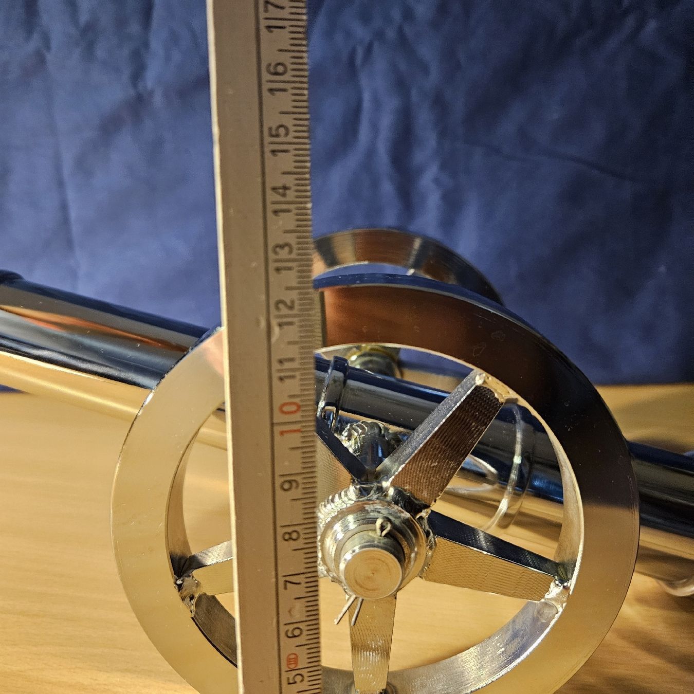 Giocattoli: Dekorative Kanone, Chrom, 30cm, Vintage, Geschenkidee – Usato da Kriens venduto da gra_fhn7 2