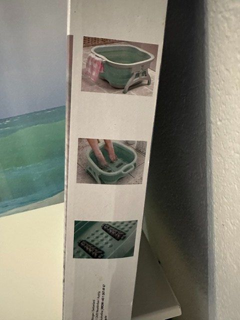 Dispositivi per massaggi: Faltbares Fussbad Neu – Nuovo e nell'imballaggio originale da Rorschach venduto da Miki-Mini 2