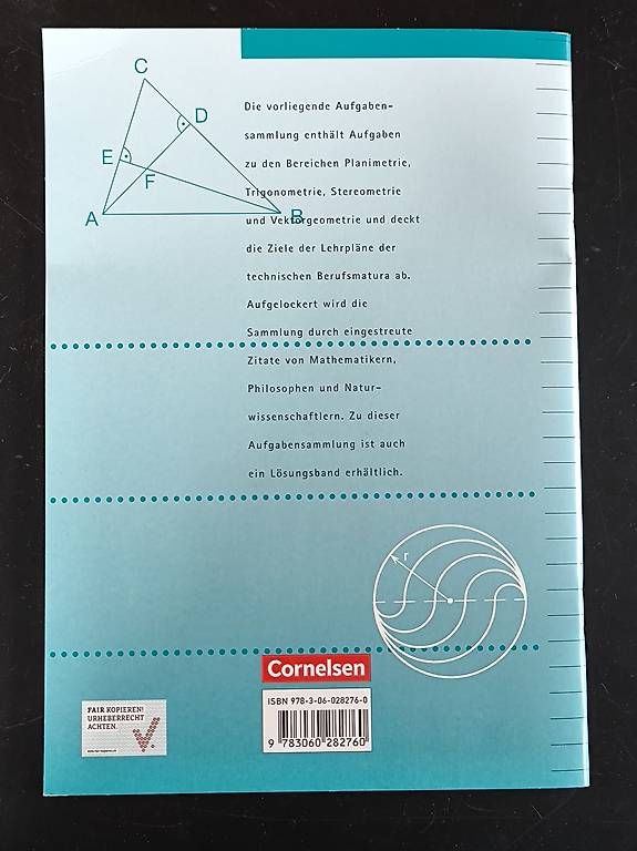Libri: Mathematik Lösungen Geometrie – Usato da Kefikon ZH venduto da and_w6dm 1