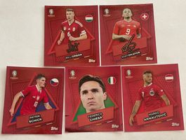 EM 2024 5 TOPPS Orban Schick Chiesa Okafor Arnautovic