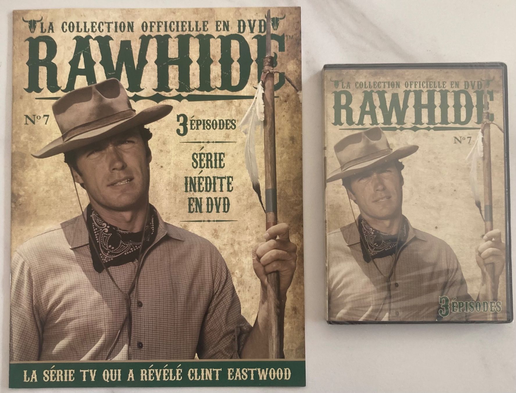 Tutti i DVDs: CLINT EASTWOOD - RAWHIDE N°7 – Usato da Poliez-Pittet venduto da Newtown-Records