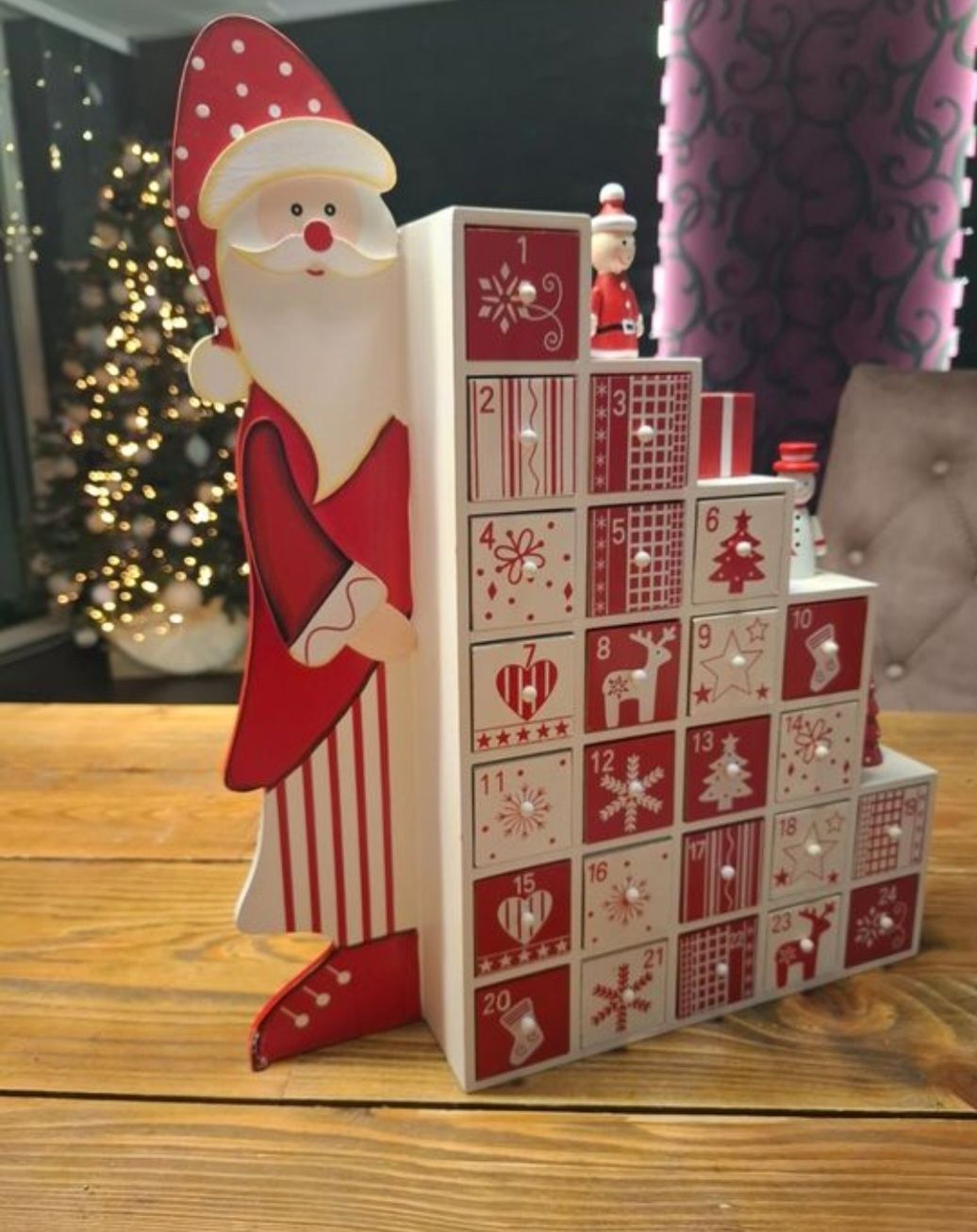 Calendari: Adventskalender aus Holz – Usato da Niederhasli venduto da Carolina10 1